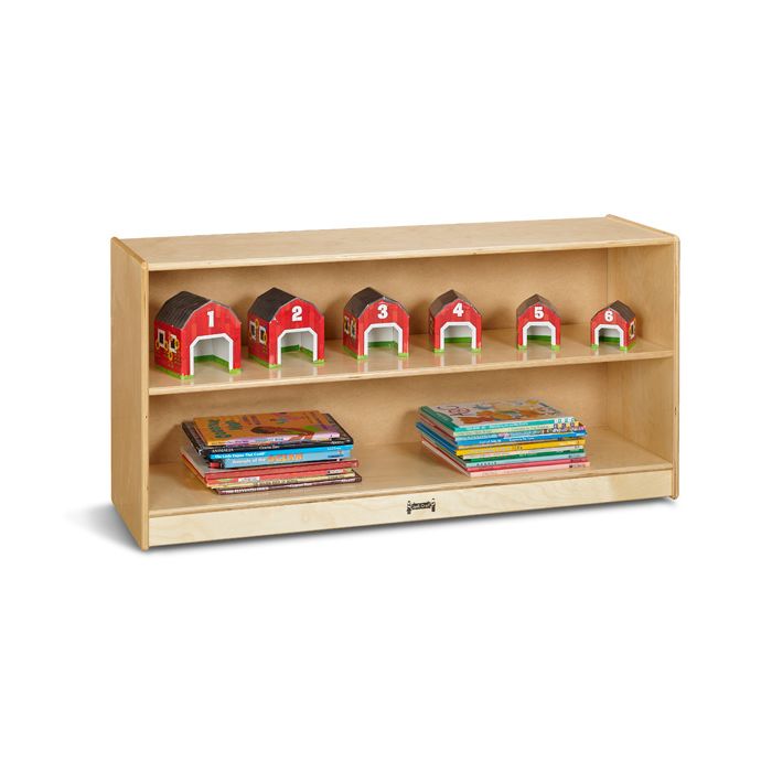 Bookcase | Toddler Adjustable Mobile Straight Shelf