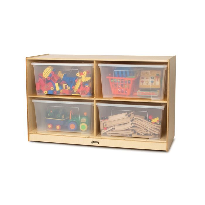 Cubbie | Jumbo Tote with Clear Jumbo  Totes and Lids