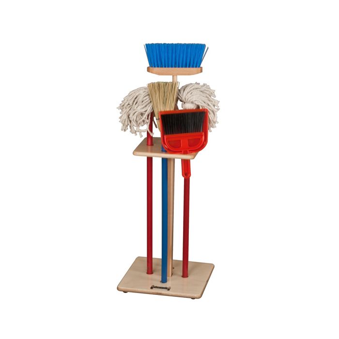 Active Play | Housecleaning Set -n- Rack