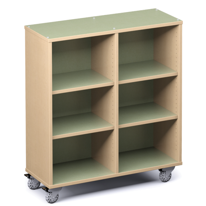 Shelving  | Single Face | Cubby Shelving | 36"H x 42"W x 16"D