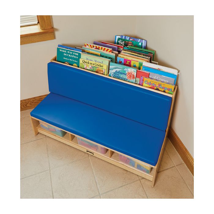 Blue Corner Literacy Nook