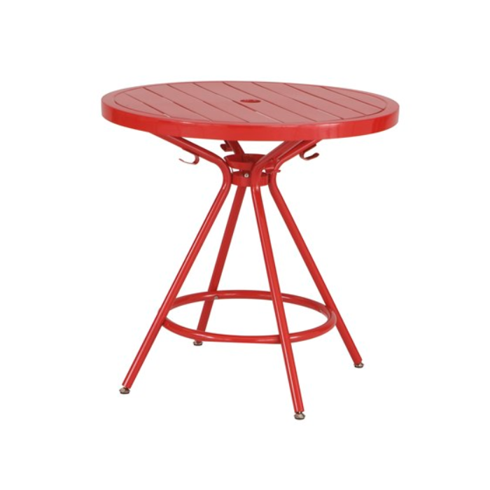 Shown in Red