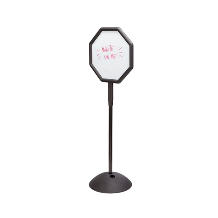Shown in Black with White Write Board