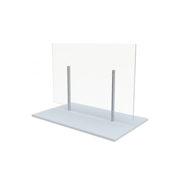 Plexiglass Screen Mounted on a Laminate Base