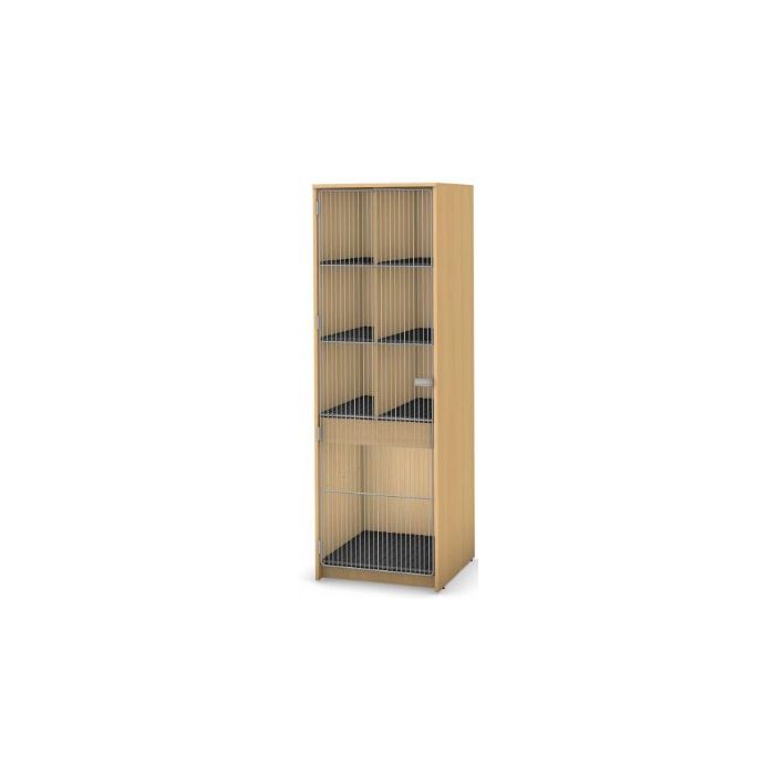 7 Compartment (6 small and 1 large) | Full Wire Door 