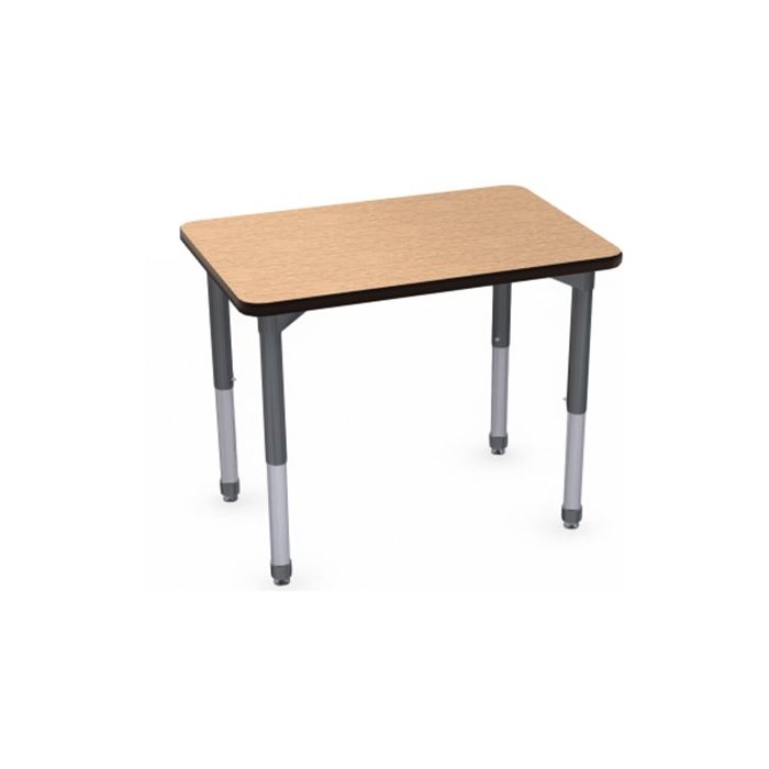 Shown in Bannister Oak Top, Black Edge, Black Top
