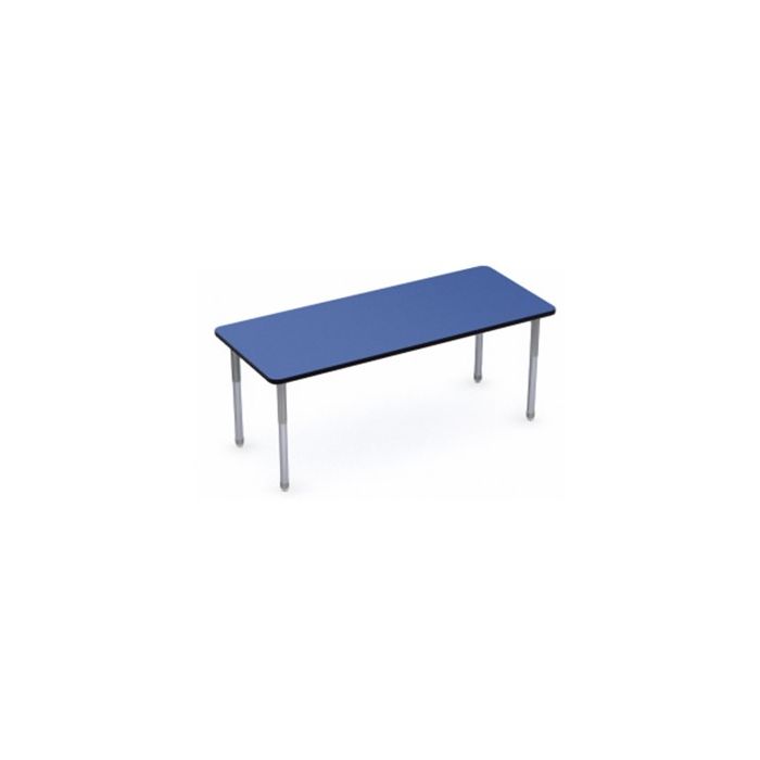 Shown in Blue Curacao Top,  Black Edge, Titanium Legs