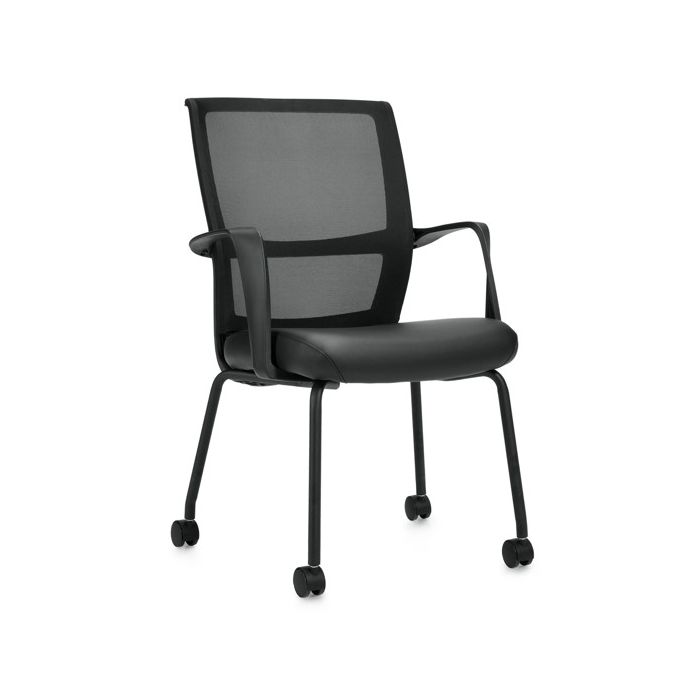 Side View with Casters