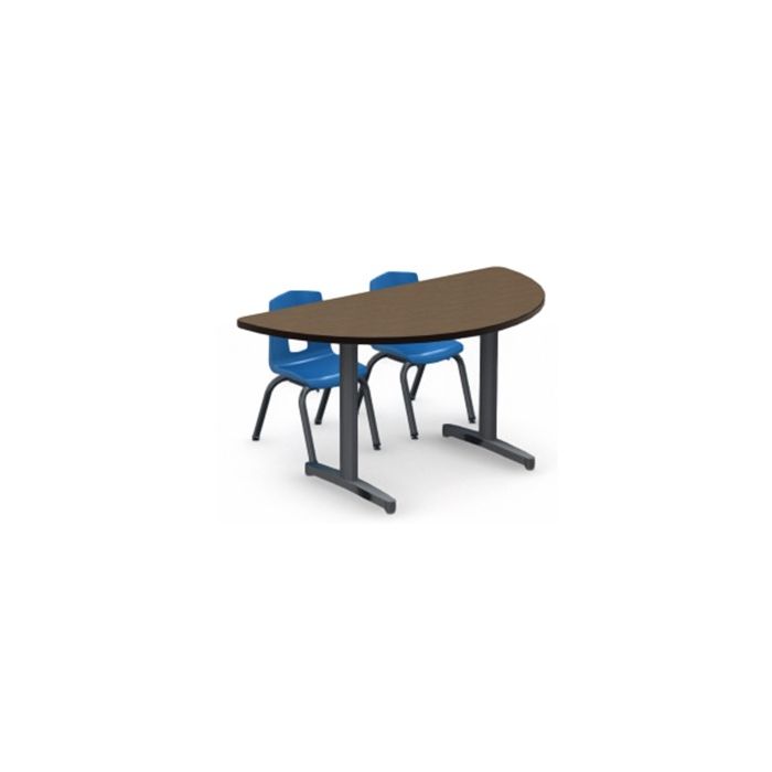 Shown in French Pear Top, Black Edge, Black Legs, Chair (7105C) Royal Blue