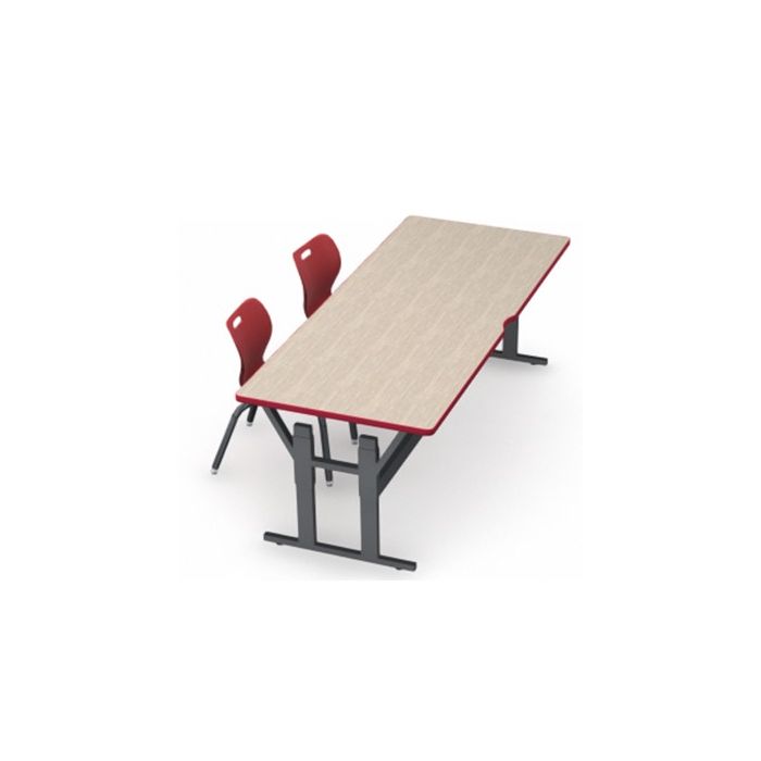 Shown  in Kingswood Top, Red Edge, Back Legs, Chairs (AS4L14) Red