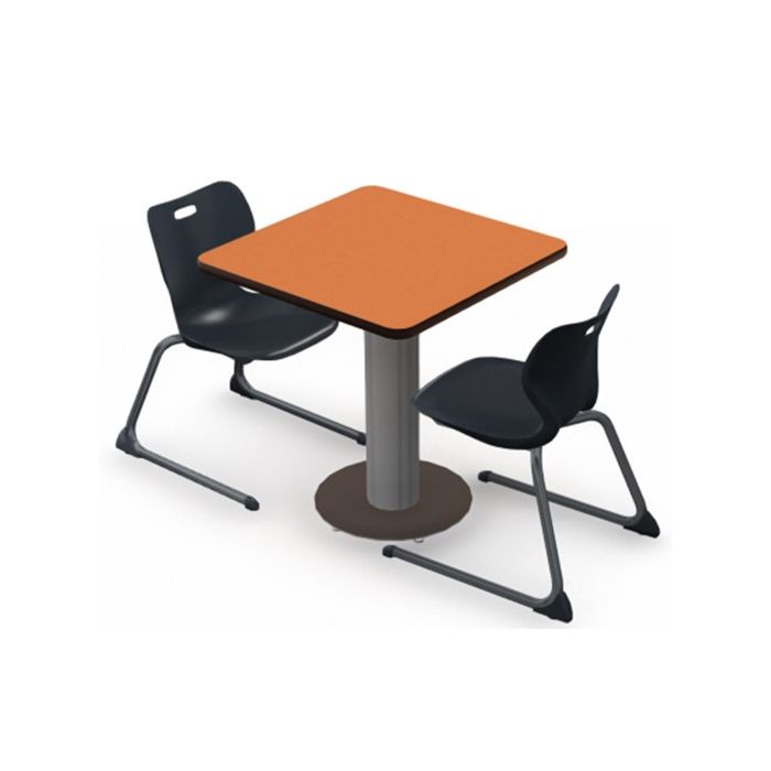 Shown with Marmalade Top, Black Edge, Chairs (ASCL18) Black
