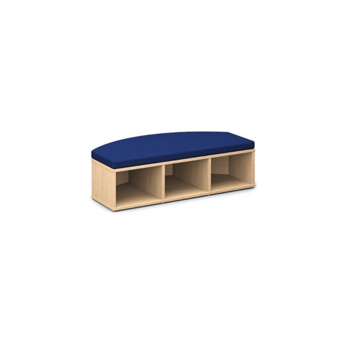 Shown in Kensington Maple Laminate, Electric Blue Vinyl