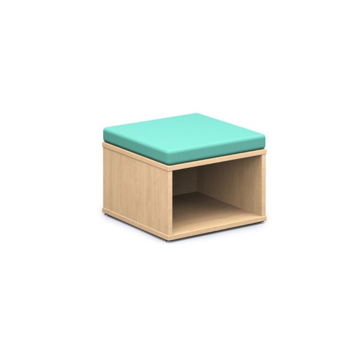 Shown in Kensington Maple Laminate, Aqua Vinyl