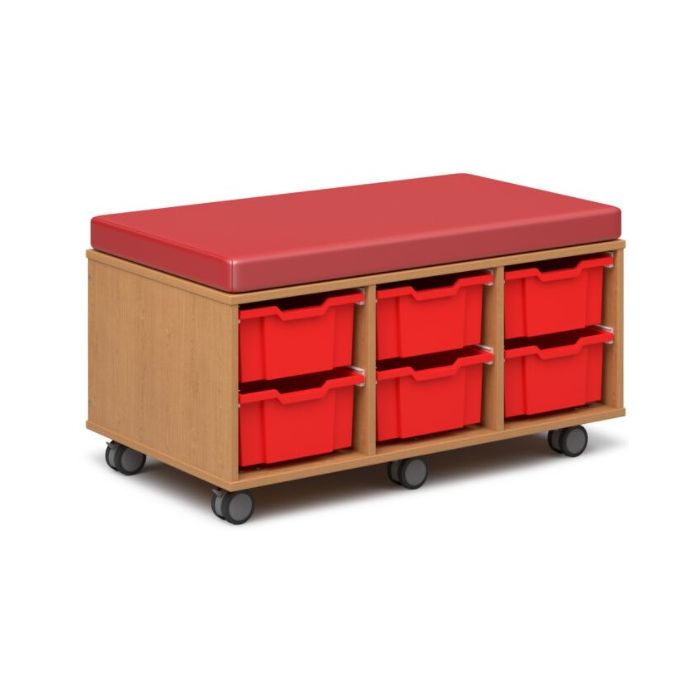 Shown with Castle Oak Laminate, Hollyberry Vinyl, Fire Tubs