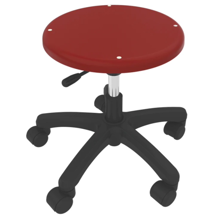 Stool | Mobile Swivel | Adjustable Height