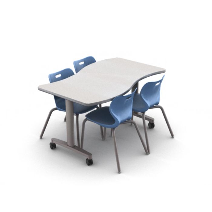 Table | Discover Expanse | Nesting T-Leg | 30" x 54"