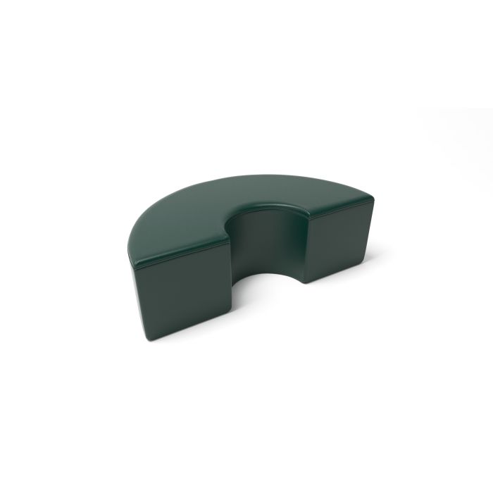 Soft Seating Ottoman | 1/2 Round | 54" x 18"