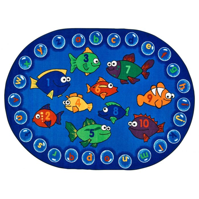 Carpet | Fishing for Literacy | 6' x 9'