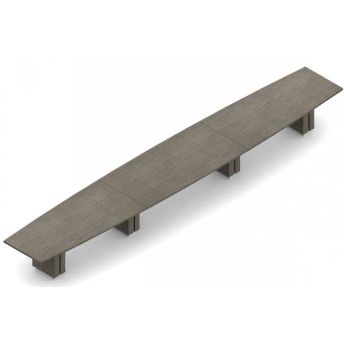Tables | Zira Boardroom Table | Boat Shaped | 48"D x 264"W x 30