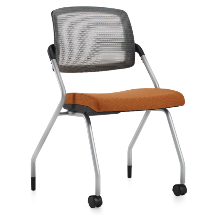 Chair | Spritz Armless Flip Nesting with Casters