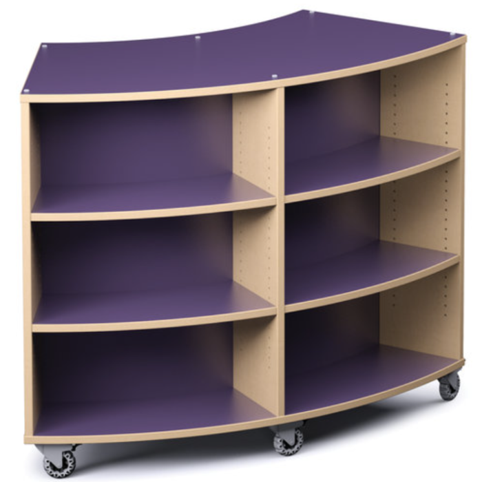 Shelving | Envision Double Face Radius | 42"H