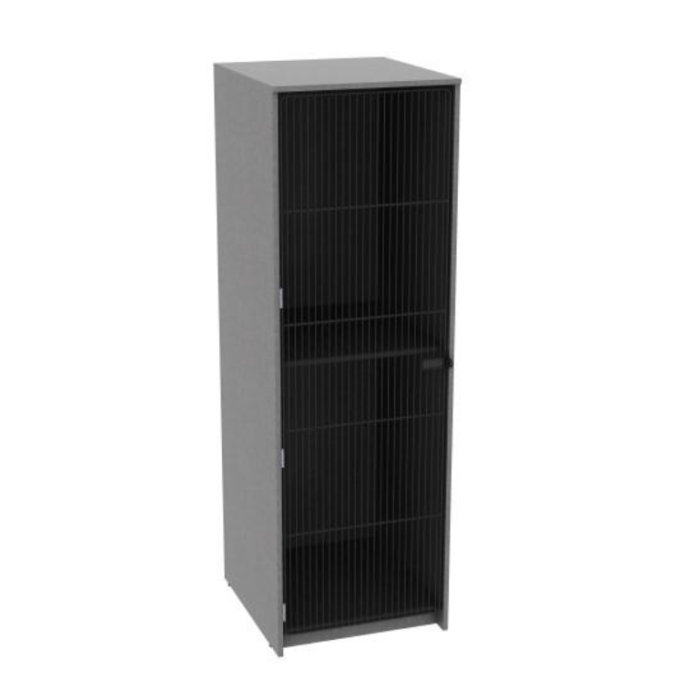 Band Storage | Harmony Instrument Storage | 2 Compartment, Full Wire Door | 27"W x 84"H x 40"D