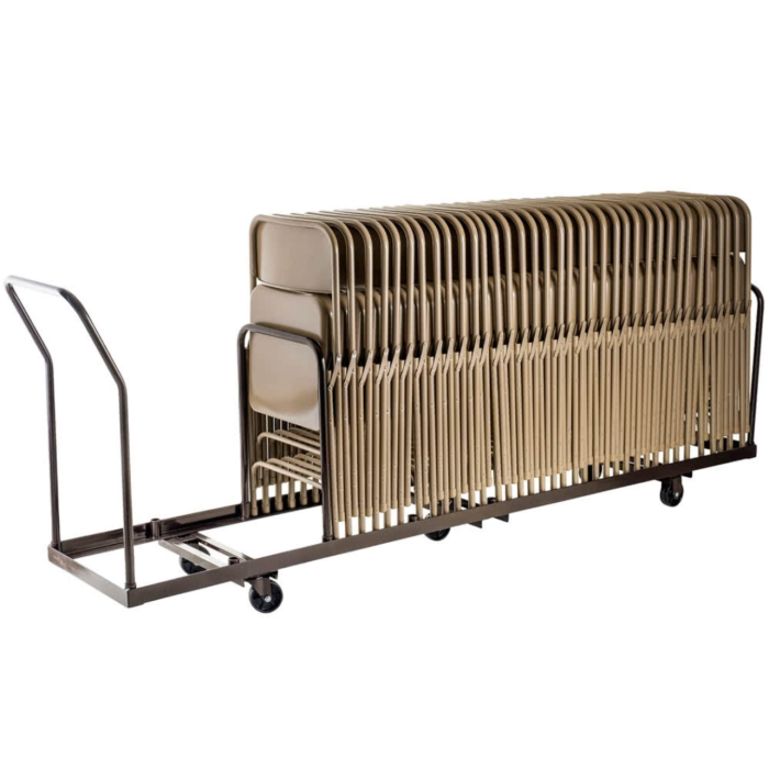 Vertical Folding Chair Dolly | 50 Chair Capacity