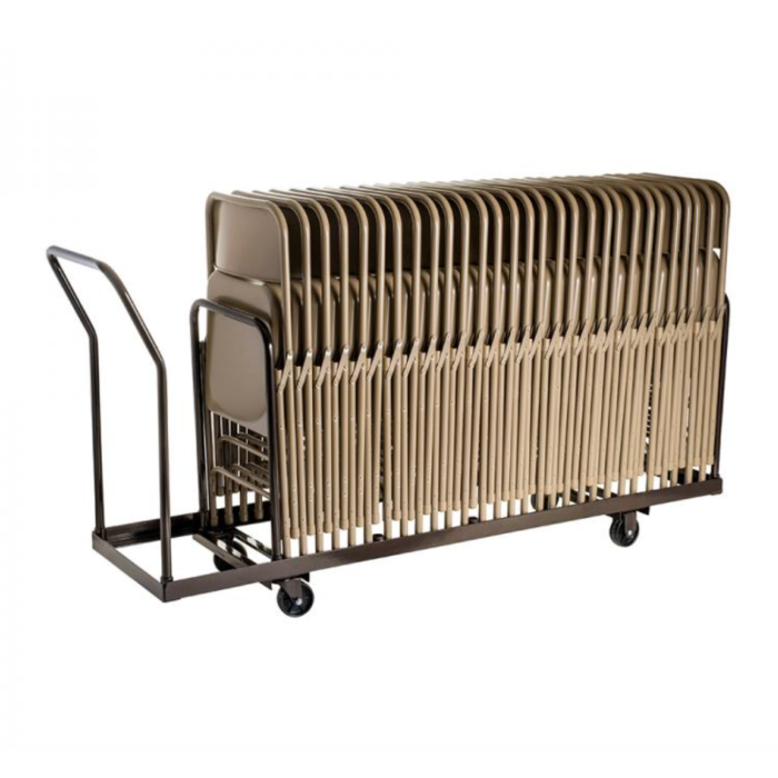 Vertical Folding Chair Dolly | 35 Chair Capacity