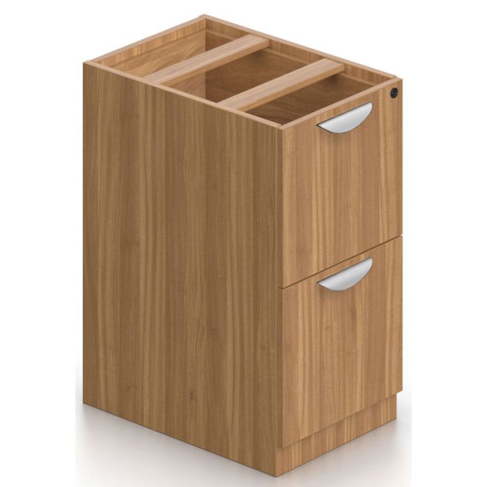 File Pedestal With Lock Shown in Artisan Grey