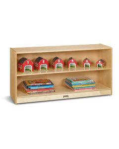 Bookcase | Toddler Adjustable Mobile Straight Shelf