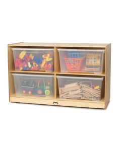 Cubbie | Jumbo Tote with Clear Jumbo  Totes and Lids