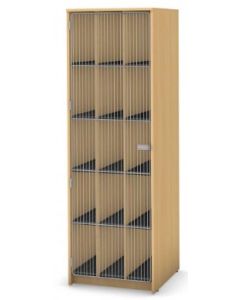 15 Compartment and Full Length Wire Door