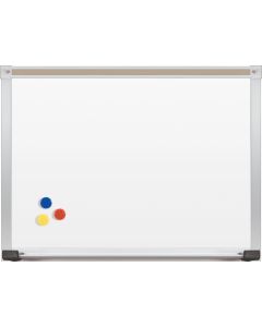  WHITEBOARD | PORCELAIN STEEL WITH DELUXE ALUMINUM TRIM 4'x6'