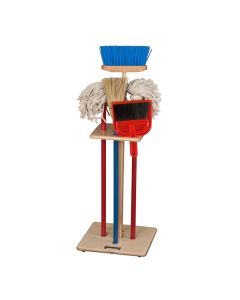 Active Play | Housecleaning Set -n- Rack