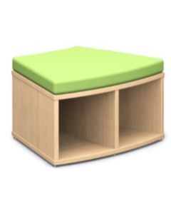 Shown in Kensington Maple Laminate, Apple Vinyl