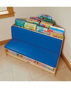 Blue Corner Literacy Nook