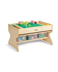 Deluxe Building Table With 3 Storage Tubs