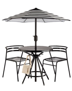 Shown with (Umbrella and Chairs not included)