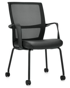 Side View with Casters