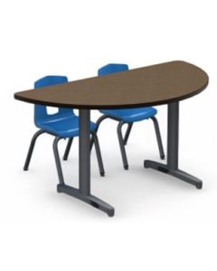 Shown in French Pear Top, Black Edge, Black Legs, Chair (7105C) Royal Blue