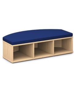 Shown in Kensington Maple Laminate, Electric Blue Vinyl