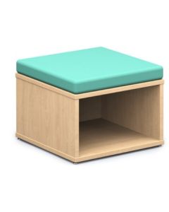 Shown in Kensington Maple Laminate, Aqua Vinyl
