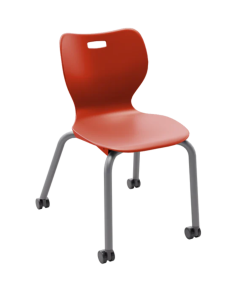 Shown in Blueberry with Chrome Legs