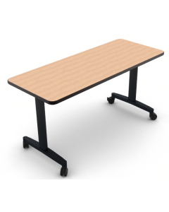 Shown in New Age Oak with Black edge and Black leg