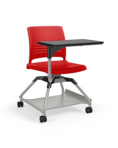 Chair with Worksurface | Learn2 Strive | Flat Access Rack