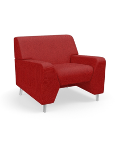 Lounge Chair | MyWay with Low Arms | 4-Leg Base