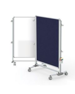 Markerboard | Nexus Mobile Partition Fabric Bulletin Board