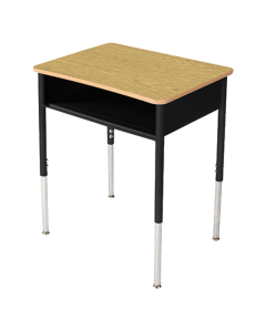 Bannister Oak laminate with Black leg