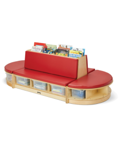 Bench | Read-a-Round 3 Piece Set in Red
