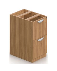 File Pedestal With Lock Shown in Artisan Grey